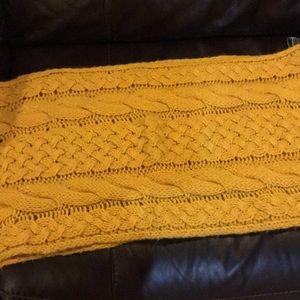 Mustard Yellow Infinity scarf
